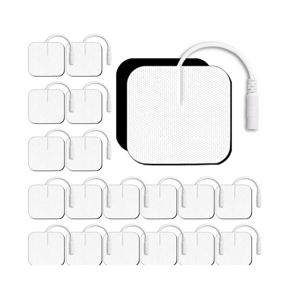 9412 TENS Unit Electrode Pads 20 Medium Sized Reusable Self-Adhesive Replacement
